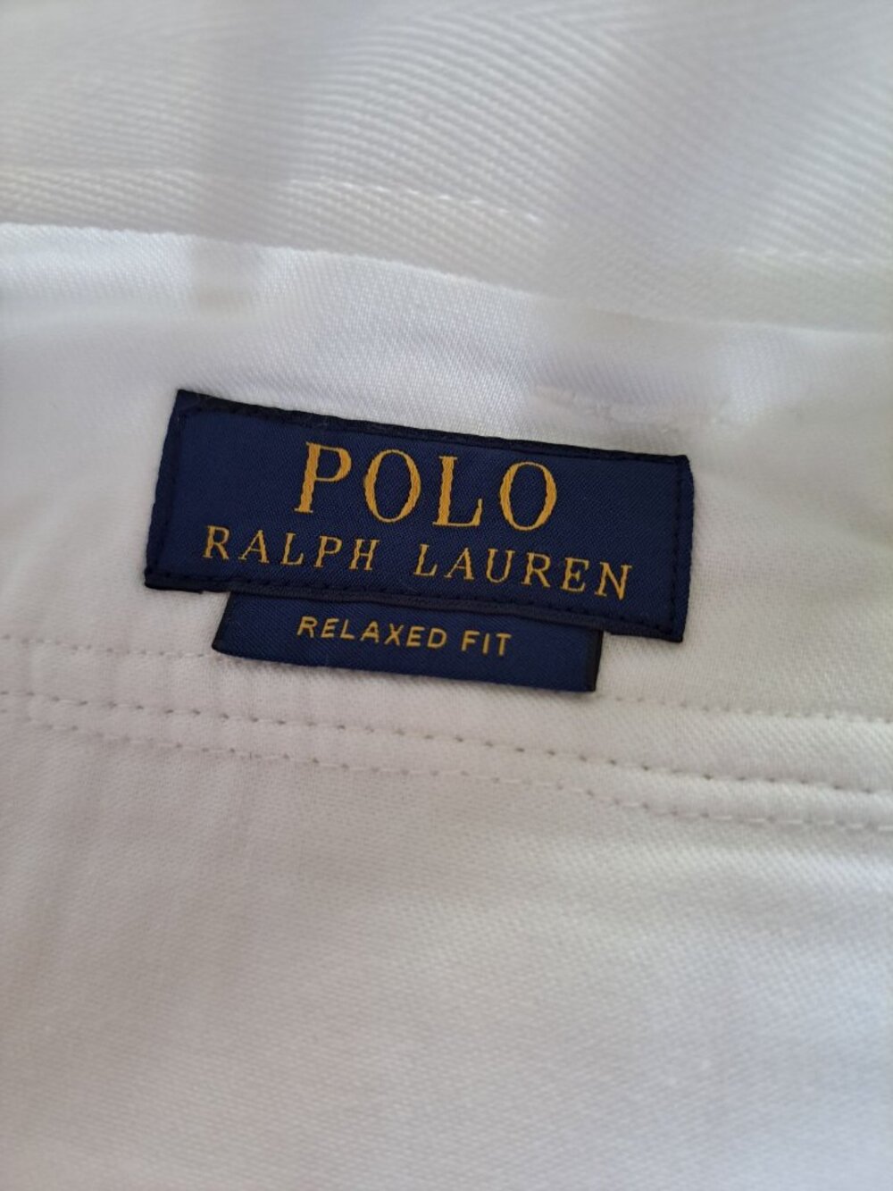 Polo Ralph Lauren Size 40 White Relaxed Fit Cargo Shorts Cotton Pony Logo Beach - Picture 7 of 15